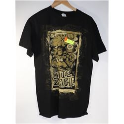 MEN'S WHITE ZOMBIE T-SHIRT M