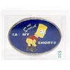 Image 1 : THE SIMPSONS "EAT MY SHORTS" BELT BUCKLE