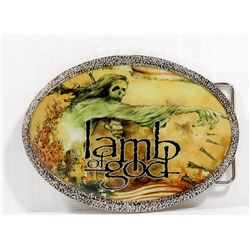 LAMB OF GOD BELT BUCKLE