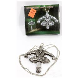 SPIDERMAN NECK/ KNIFE NECKLACE