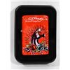 Image 1 : ED HARDY RED & BLACK PANTHER ZIPPO LIGHTER IN CASE