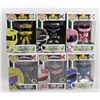 Image 1 : LOT OF 6 ASSORTED FUNKO POPS; POWER RANGERS