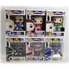 Image 1 : LOT OF 6 ASSORTED FUNKO POPS; POWER RANGERS