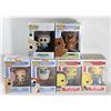 Image 1 : LOT OF 6 ASSORTED FUNKO POPS; VARIETY PACK