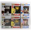 Image 1 : LOT OF 6 ASSORTED FUNKO POPS; VARIETY PACK