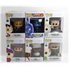 Image 1 : LOT OF 6 ASSORTED FUNKO POPS; VARIETY PACK
