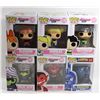 Image 1 : LOT OF 6 ASSORTED FUNKO POPS; VARIETY PACK