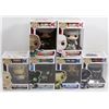 Image 1 : LOT OF 6 ASSORTED FUNKO POPS; VARIETY PACK