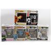 Image 1 : LOT OF 6 ASSORTED FUNKO POPS; ANIMATION VARIETY
