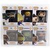 Image 1 : LOT OF 6 ASSORTED FUNKO POPS;  GAMES VARIETY PACK