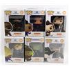 Image 1 : LOT OF 6 ASSORTED FUNKO POPS;  GAMES VARIETY PACK