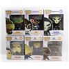 Image 1 : LOT OF 6 ASSORTED FUNKO POPS;  GAMES VARIETY PACK