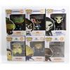 Image 1 : LOT OF 6 ASSORTED FUNKO POPS;  GAMES VARIETY PACK