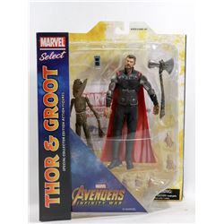 MARVEL SELECT "THOR & GROOT" SPECIAL COLLECTORS