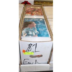 SHORT BOX OF VARIOUS COMIC BOOKS