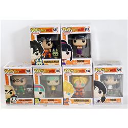 LOT OF 6 ASSORTED FUNKO POPS; ANIMATION PACK