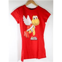 WOMEN'S KOOPA TROOPA MARIO T-SHIRT MEDIUM