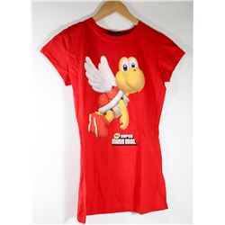 WOMEN'S KOOPA TROOPA MARIO T-SHIRT MEDIUM