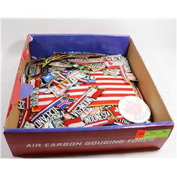 FLAT OF ASSORTED WORLD PATCHES