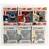 Image 1 : LOT OF 6 ASSORTED FUNKO POPS; GAMES VARIETY PACK