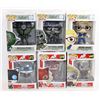 Image 1 : LOT OF 6 ASSORTED FUNKO POPS; GAMES VARIETY PACK