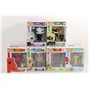 Image 1 : LOT OF 6 ASSORTED FUNKO POPS; VARIETY PACK