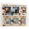 Image 1 : LOT OF 6 ASSORTED FUNKO POPS; ANIMATION VARIETY