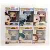 Image 1 : LOT OF 6 ASSORTED FUNKO POPS; ANIMATION VARIETY