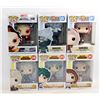 Image 1 : LOT OF 6 ASSORTED FUNKO POPS; ANIMATION VARIETY