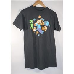 MINECRAFT MEN'S T-SHIRT GREY XL