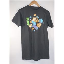 MINECRAFT MEN'S T-SHIRT GREY XL