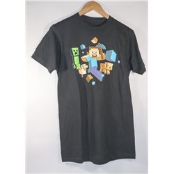 MINECRAFT MEN'S T-SHIRT GREY 2XL