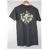Image 1 : MINECRAFT MEN'S T-SHIRT GREY 2XL