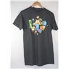 Image 1 : MINECRAFT MEN'S T-SHIRT GREY 2XL