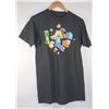 Image 1 : MINECRAFT MEN'S T-SHIRT GREY MEDIUM
