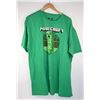 Image 1 : MINECRAFT SWEEPER MEN'S GREEN T-SHIRT 2XL