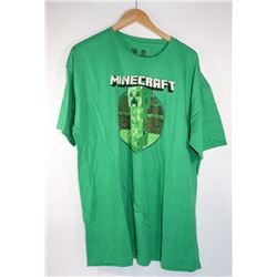 MINECRAFT SWEEPER MEN'S GREEN T-SHIRT 2XL