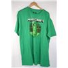 Image 1 : MINECRAFT SWEEPER MEN'S GREEN T-SHIRT 2XL