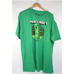 MINECRAFT SWEEPER MEN'S GREEN T-SHIRT XL
