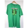 Image 1 : MINECRAFT SWEEPER MEN'S GREEN T-SHIRT XL