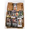 Image 1 : BOX OF 8 BOBBLE HEAD COLLECTIBLE FIGURES