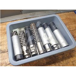 Lot of New Misc HSS End Mills