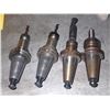 Image 1 : (4) CAT40 Collet Chucks
