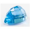 Image 3 : 8.00ct Pear Cut Blue Natural Tourmaline CGL