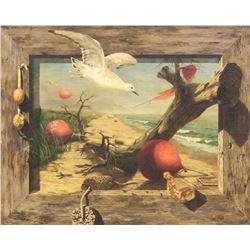 Gordon Chabot American Oil on Canvas Dated 1951