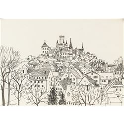 Robert Wakeham Pilot Canadian Ink on Paper