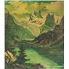 Image 1 : German Landscape Monogrammed Illegibly
