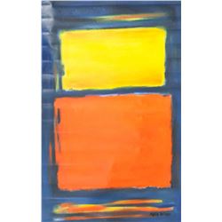 Mark Rothko American Abstract Oil on Canvas