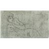 Image 1 : Egon Schiele Austrian Expressionist Signed Linocut