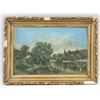 Image 2 : Thomas Young American Oil on Board Dated 1909